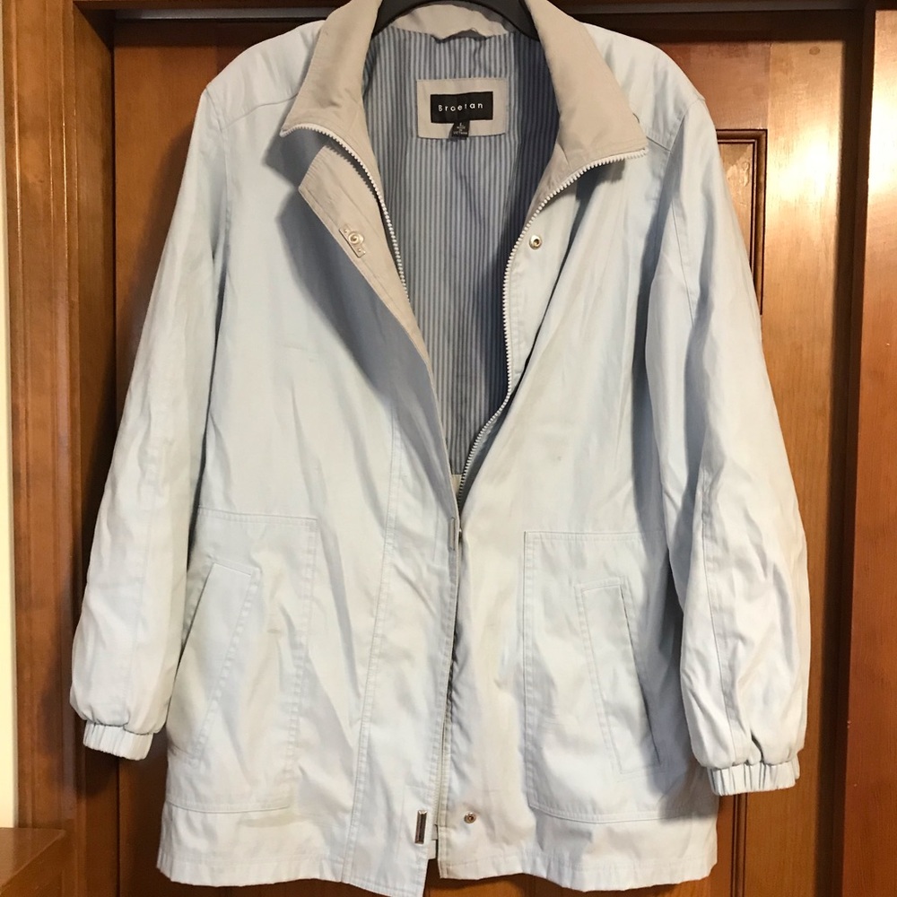 Powder Blue Vintage Light Weight Jacket
